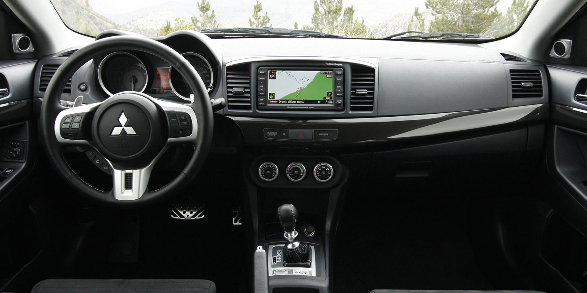 Mitsubishi Evo X Interior 