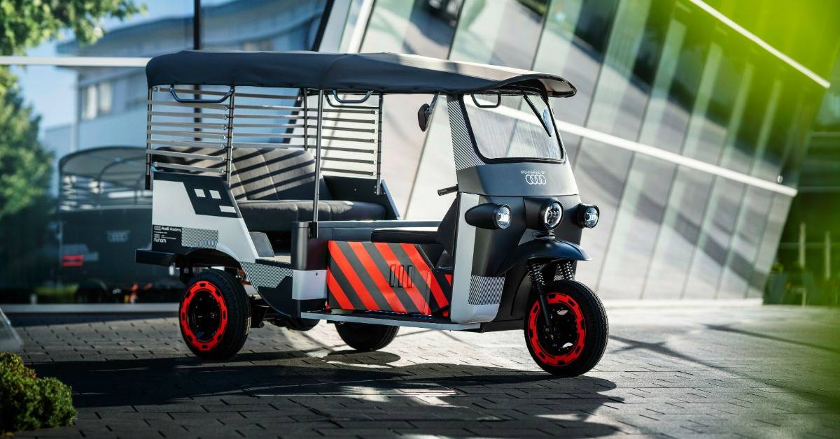 Check Out This Awesome Electric Rickshaw With The Powertrain Of An Audi ...