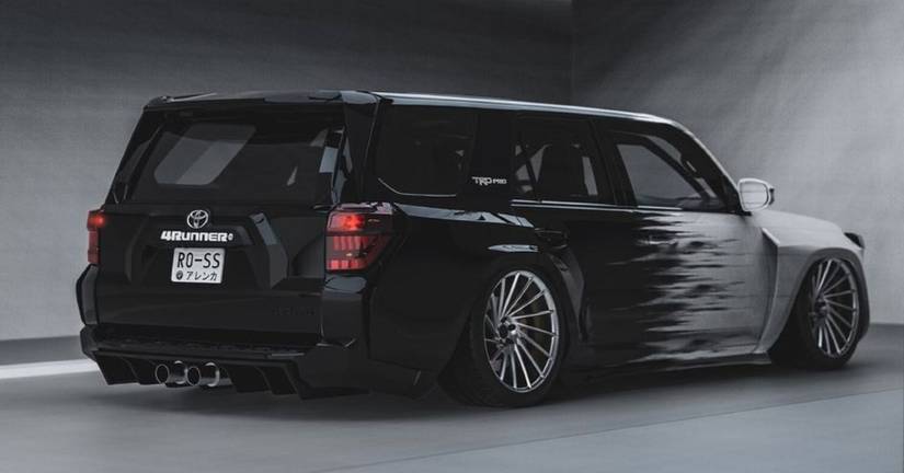 Toyota 4Runner With A Widebody