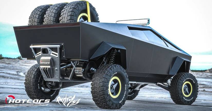 HotCars Teaser For The Exclusive Off-Road Cybertruck