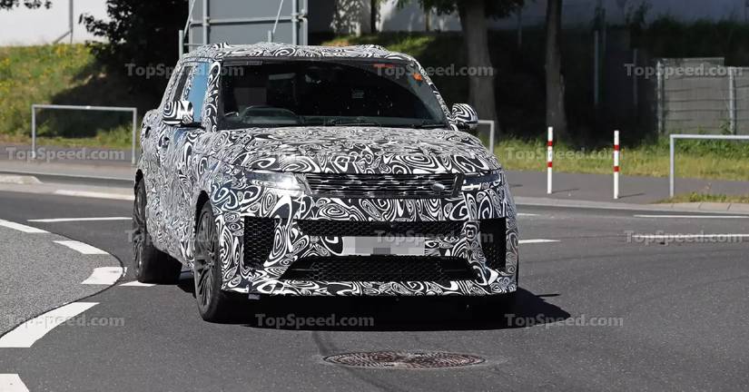 Spy Shot Alert: Third-Gen Range Rover Sport SVR Is A Beast
