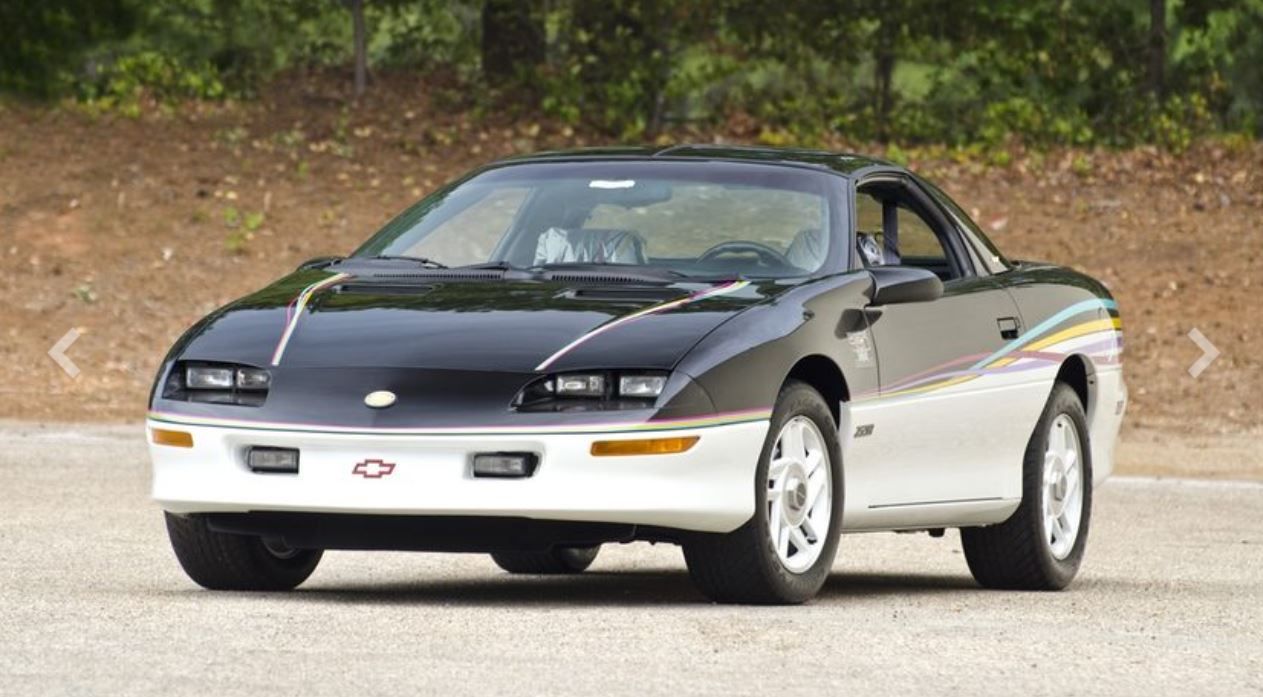 1993 Chevrolet Camaro Z28 Indy Pace Car (White & Black) - Front Angle