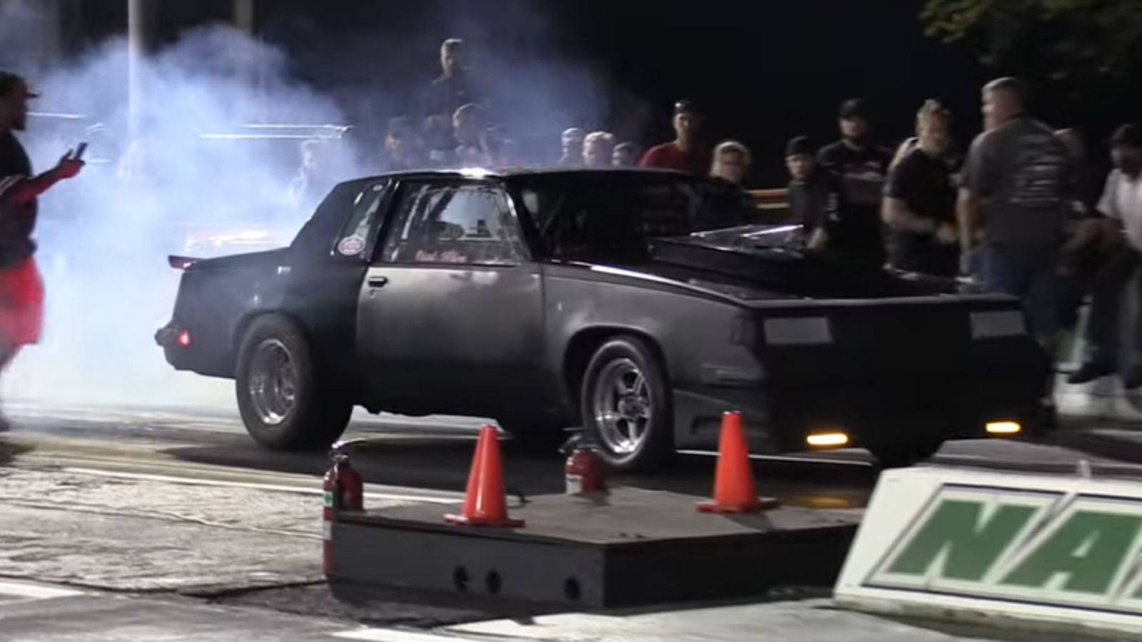 See No Prep Drag Racing Involving Almost Every Conceivable Class Of Car