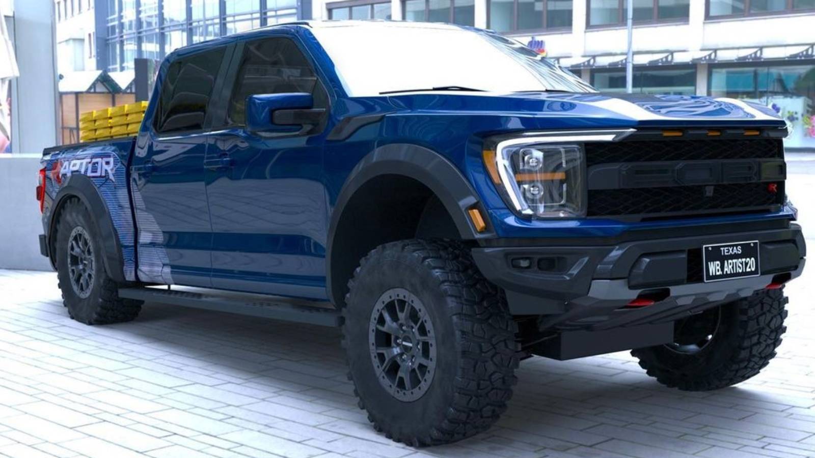 Ford Raptor R8 The New Ford V8-Powered F-150 Raptor R Just Got Better