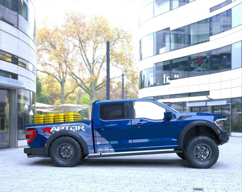F150 Rapter Side View The New Ford V8-Powered F-150 Raptor R Just Got Better