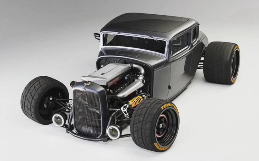 Stand Out From The Crowd In This Incredible 2JZ-Swapped Street Rod