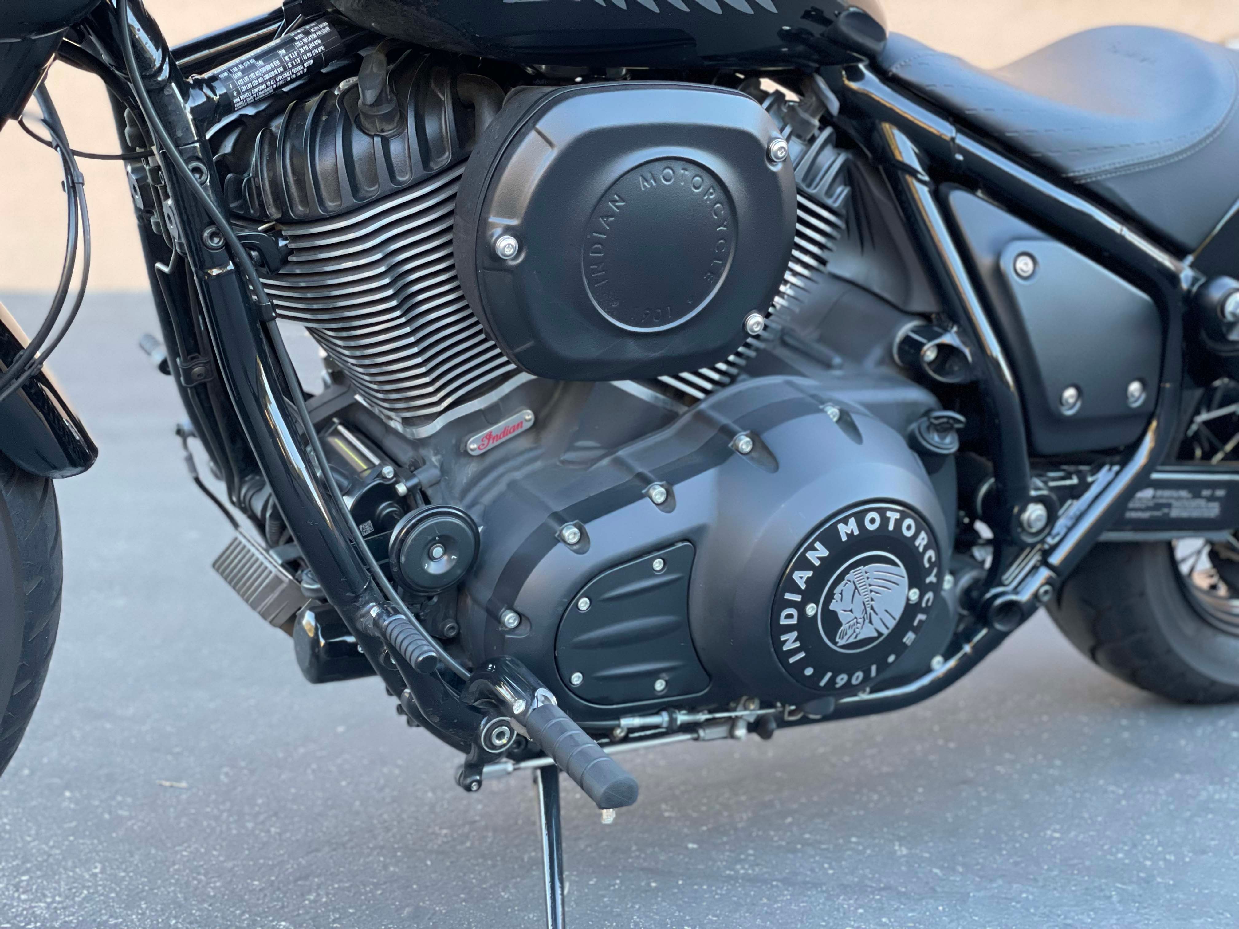 2022 Indian Chief Bobber First Ride Engine
