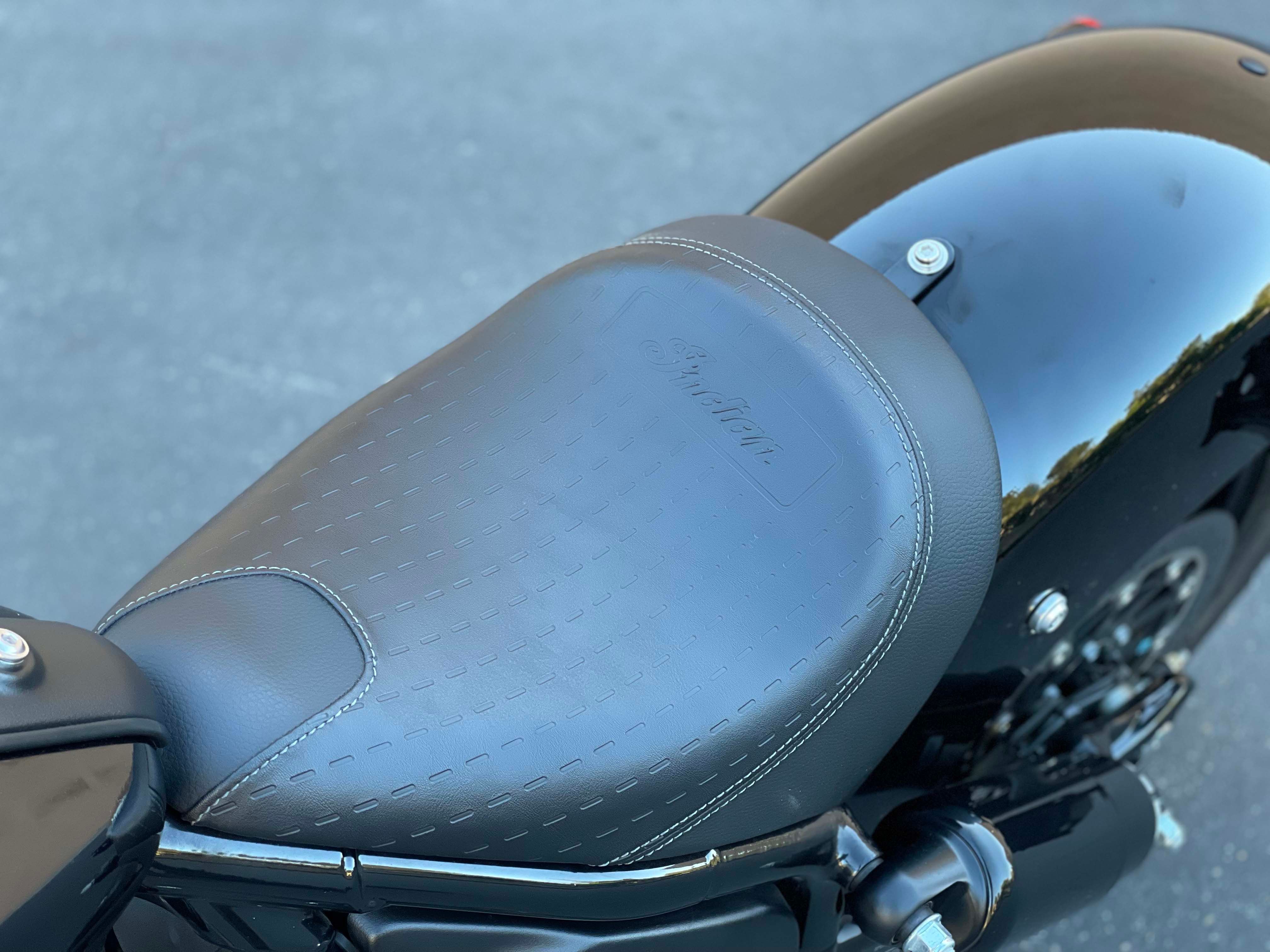 2022 Indian Chief Bobber First Ride Seat
