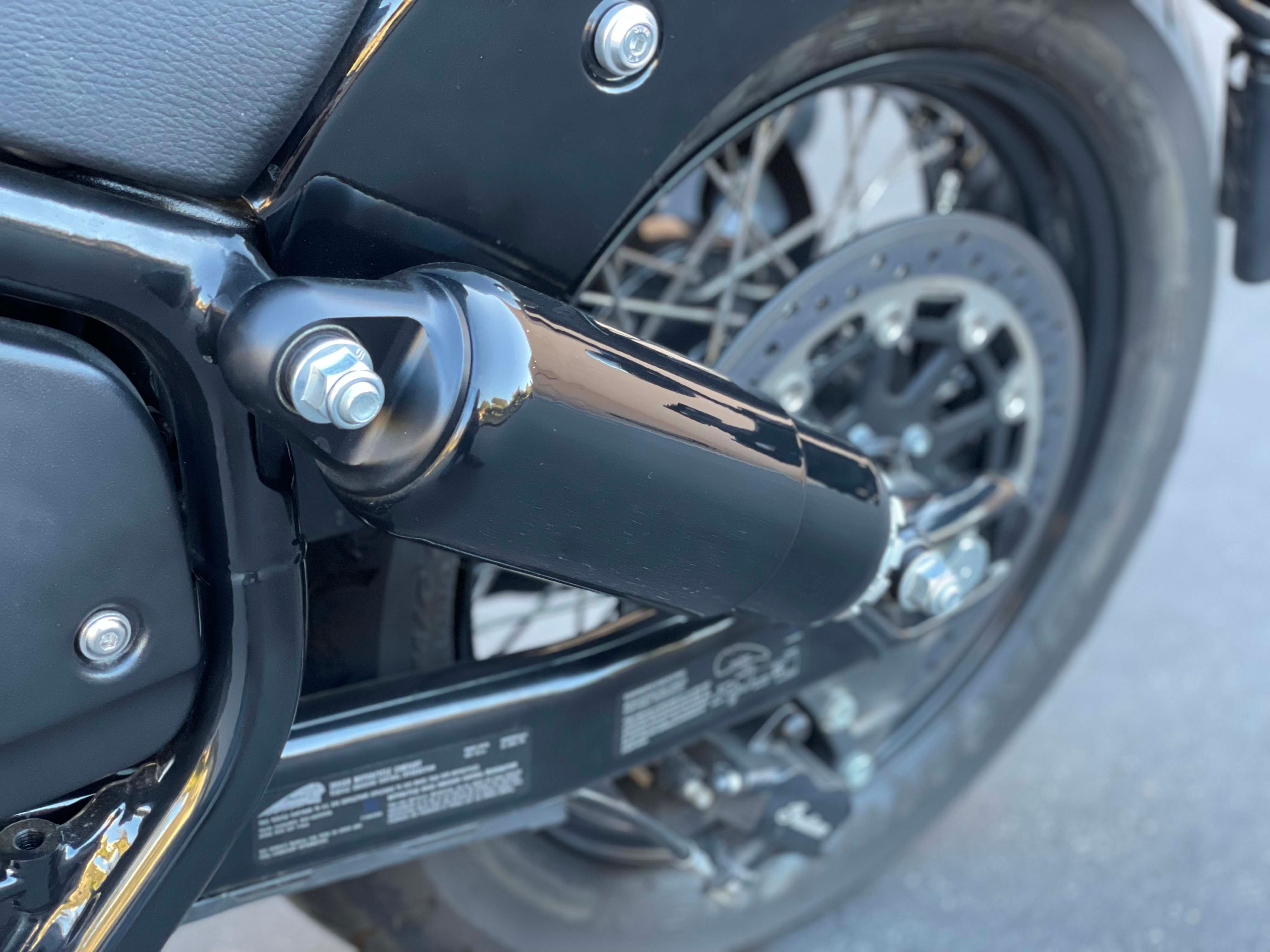 2022 Indian Chief Bobber First Ride Rear Shock