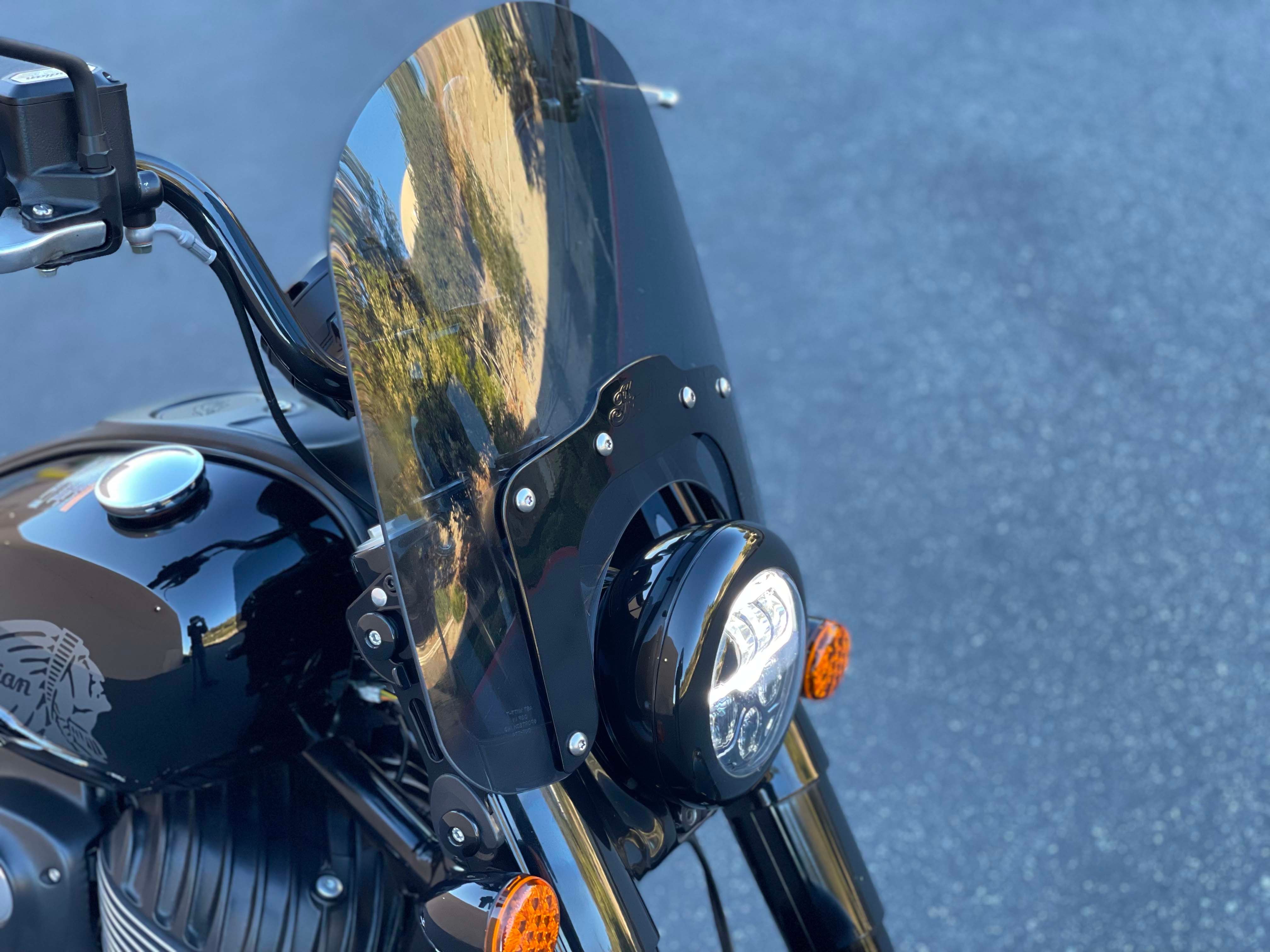 2022 Indian Chief Bobber First Ride Visor