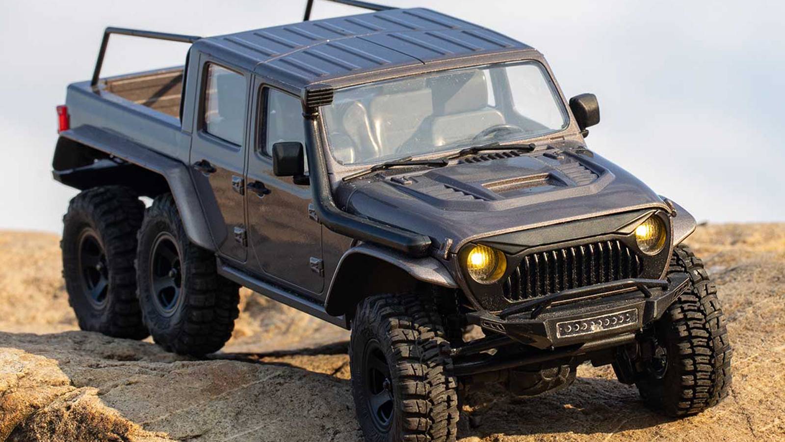 This 6X6 Cheyenne RC Offroader Allows You To Be A 1:18 Scale Stradman