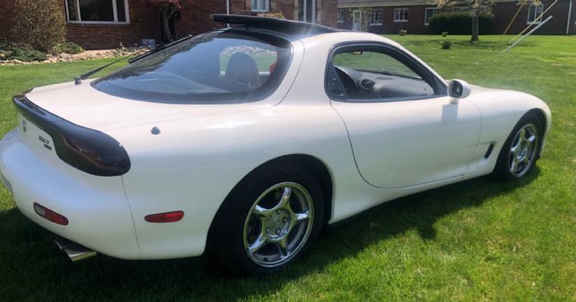 Pick Up This Rare 1 Of 672 US-Market Chaste White 1994 Mazda RX-7