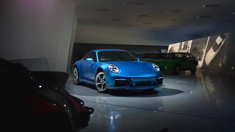 Porsche 911 Sally Special Front View At Porsche Museum