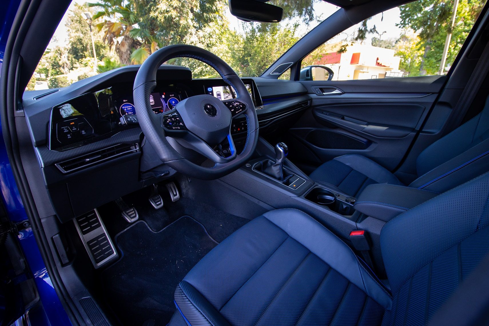 2022 Golf R 6-speed manual black interior