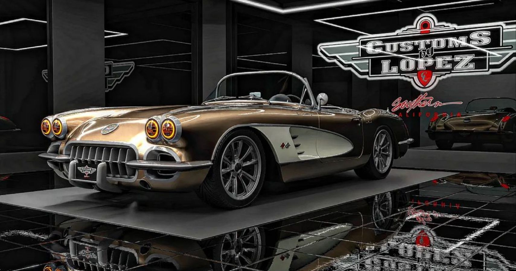 This 1958 Chevrolet Corvette C1 Concept Combines Classic And