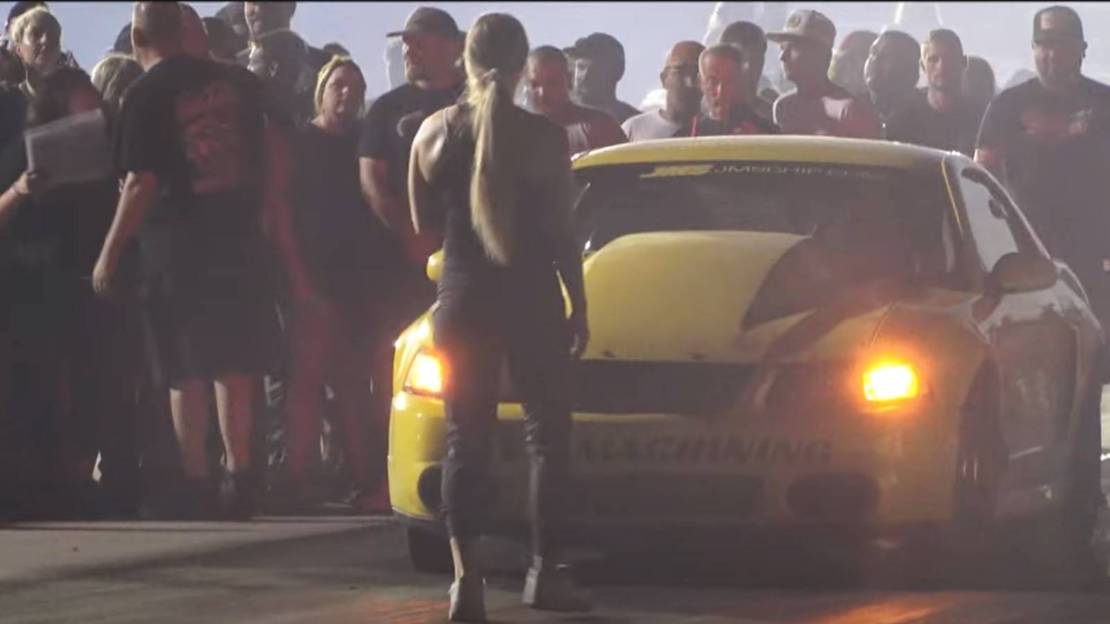 Modified Mustang Drag Racing Madness As BoostedGT And Chuck Seitsinger ...
