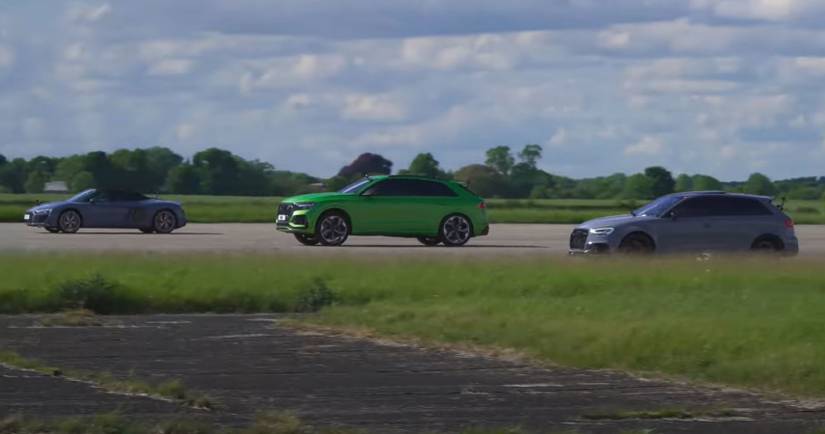 Audi Sprint: R8 Takes On Tuned RSQ8 And RS3