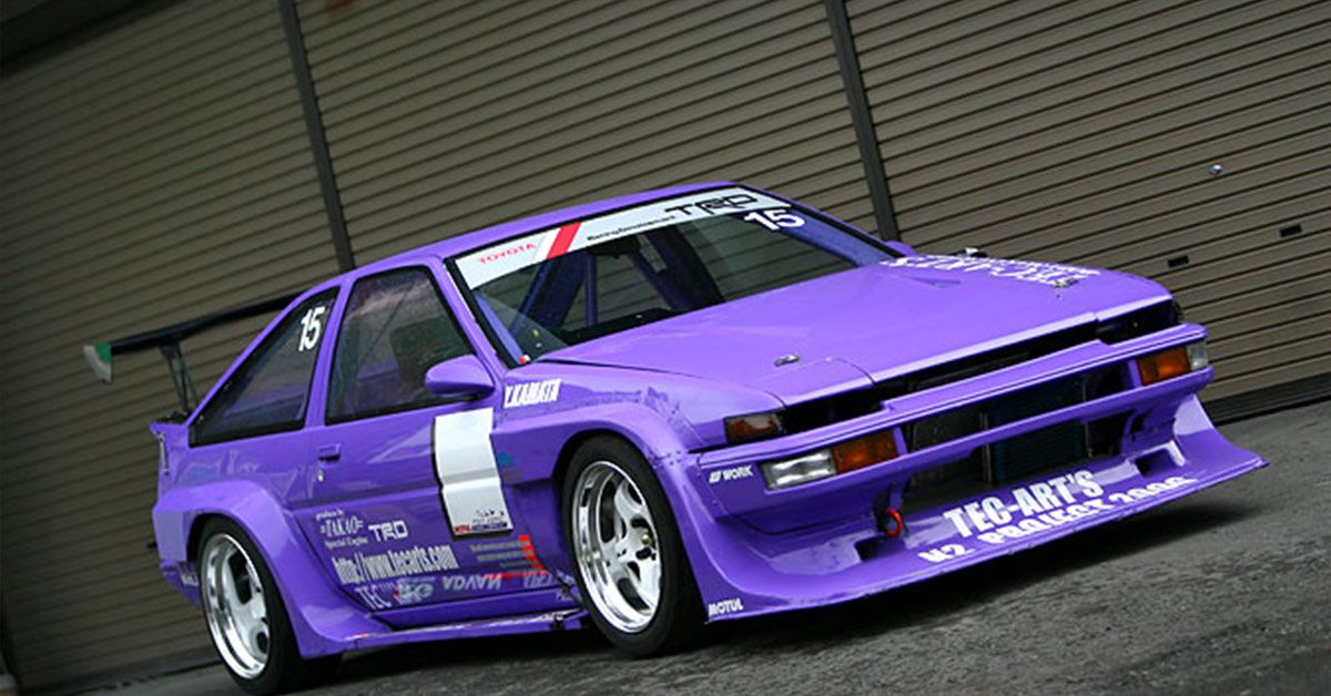 Tec-Art-Kamata-san-AE86-N2-Project-(Purple)---Front