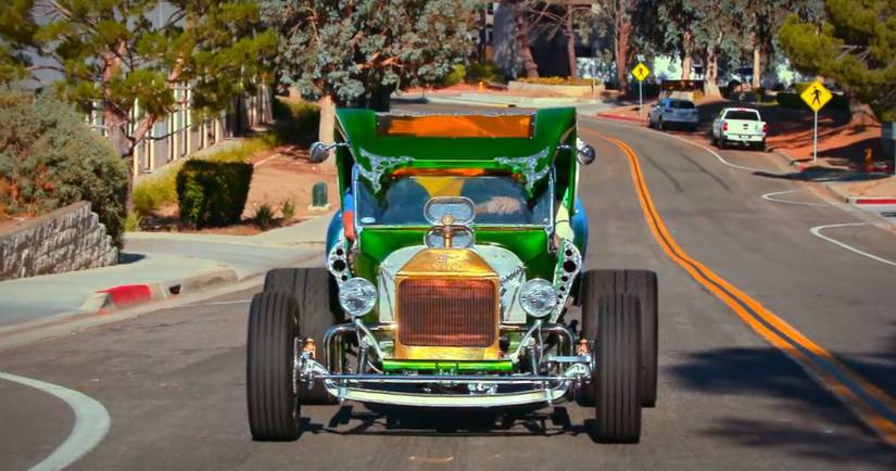 Gotham Garage Fuses A T-Bucket And A Ranchero Into One Wacky Hot Rod