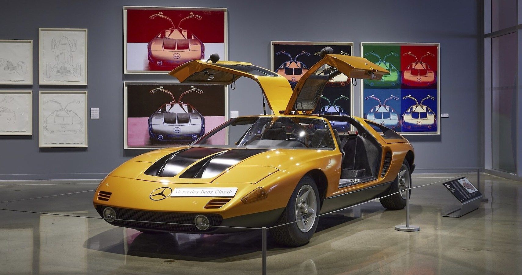Petersen Auto Museum Shows Off Their Mercedes-Benz Andy Warhol