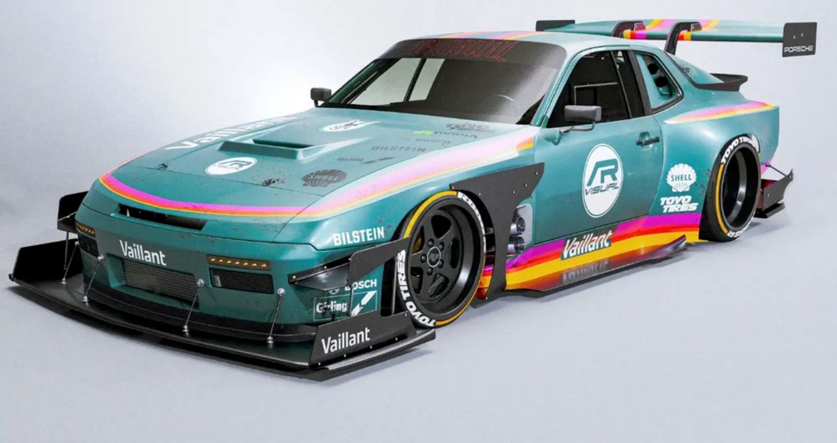 This Porsche 944 Time Attack Racecar Concept Is A Legend Reborn