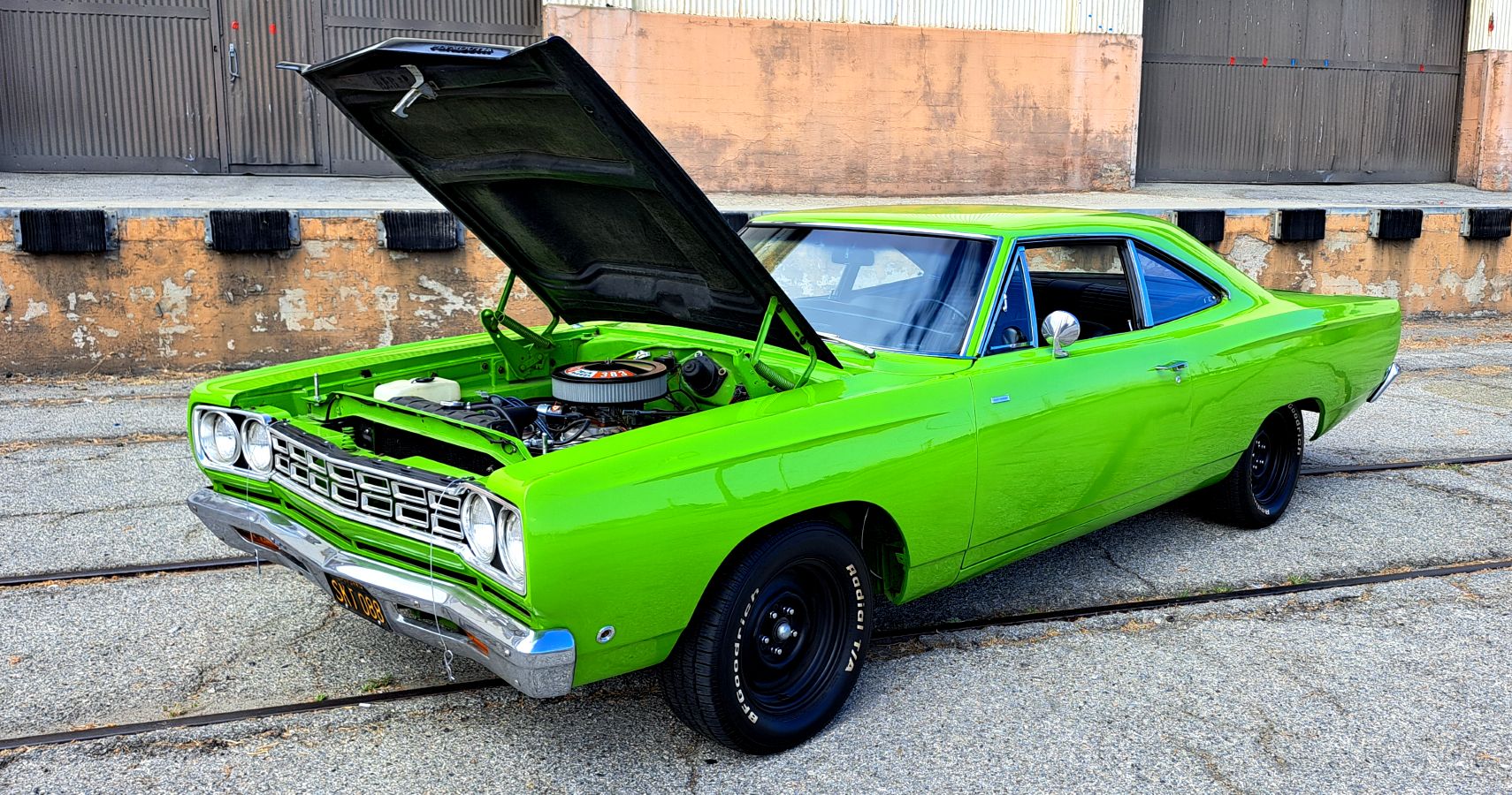 Fully Restored Plymouth Road Runner Becomes The Green Goblin
