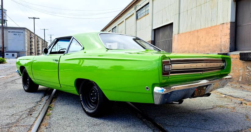 Fully Restored Plymouth Road Runner Becomes The Green Goblin