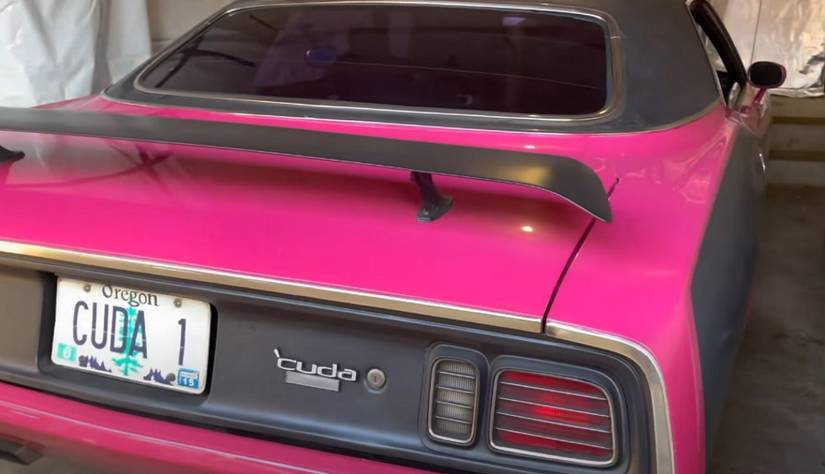 This Panther Pink 1971 ‘Cuda Offers More Questions Than Answers