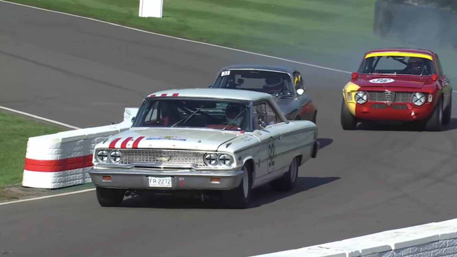 Watch The 1963 Ford Galaxie Use Muscle To Destroy The Competition At A ...