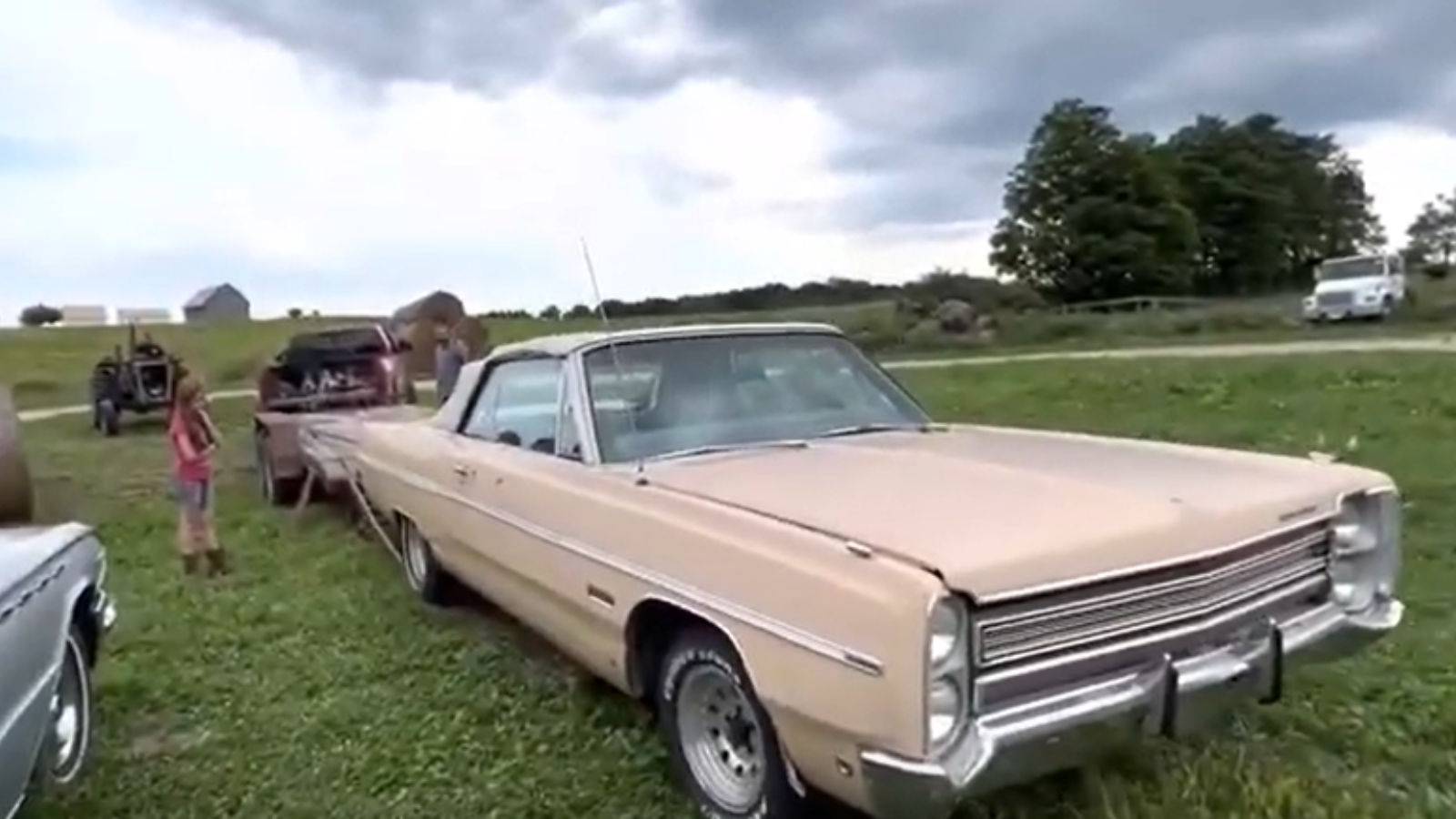 Watch A Well-Preserved Classic Mopar Get Saved From A Farm