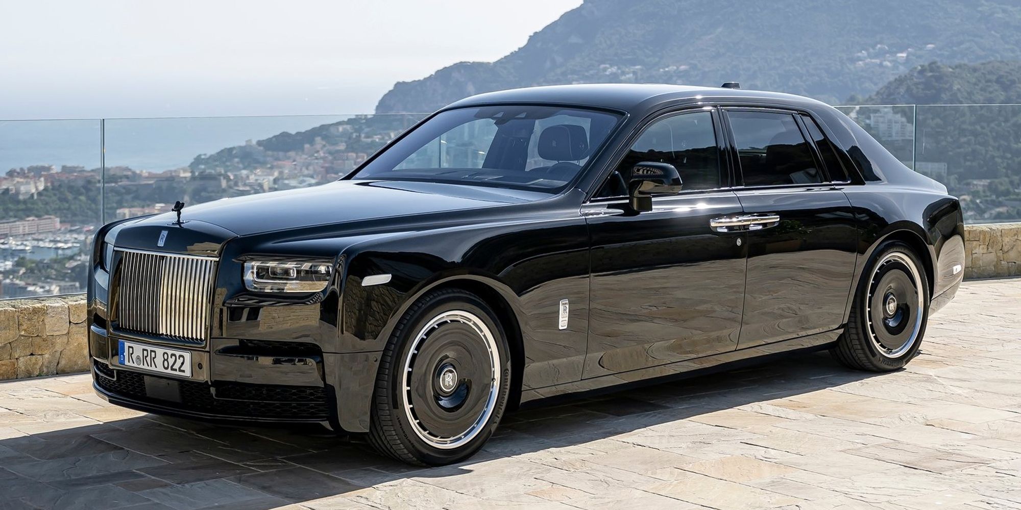 Rolls Royce Phantom Series II Front Quarter Black
