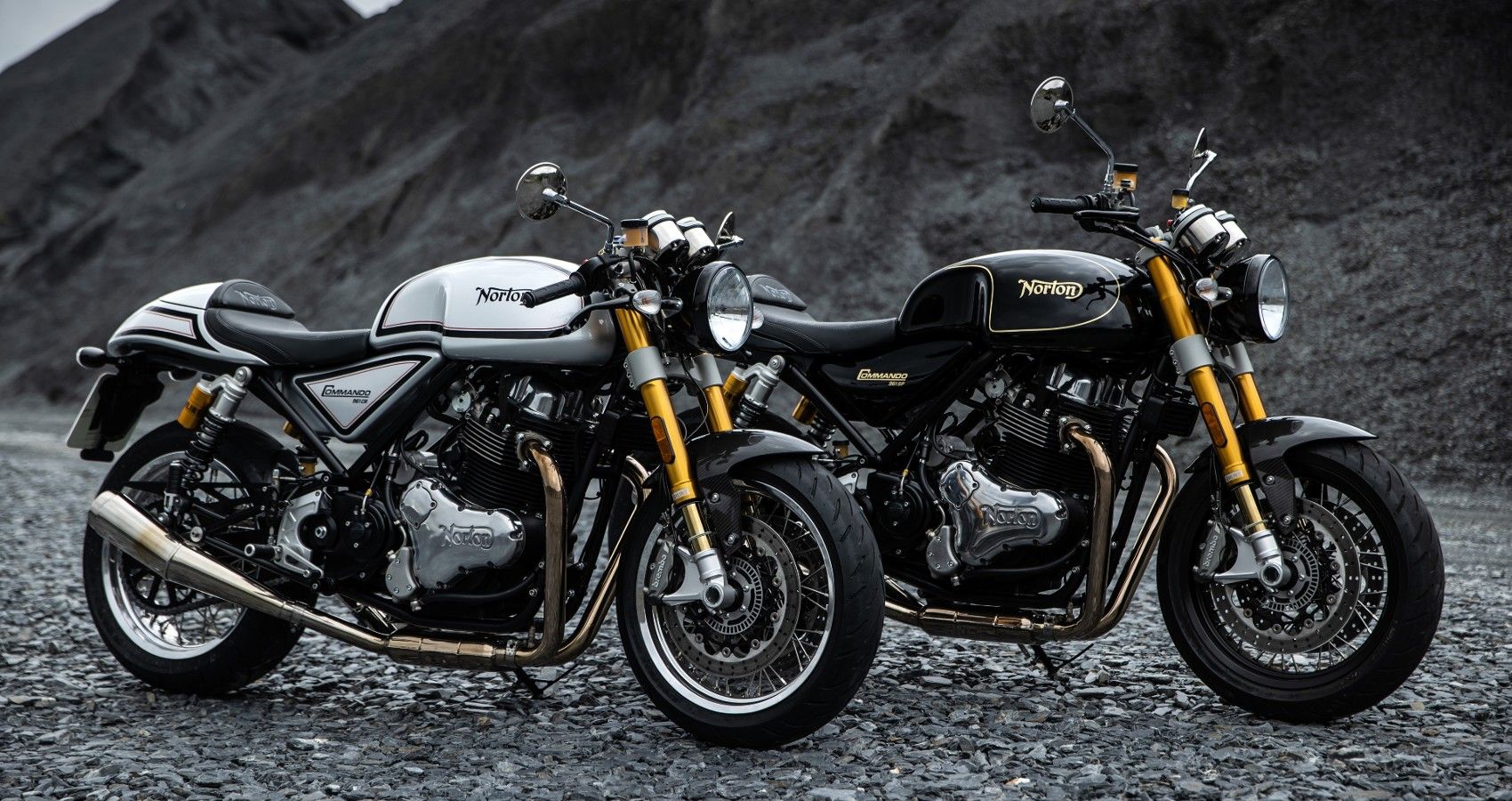フロント フェンダー　ノートン コマンド　norton commando The Norton Commando 961 Is British Café Racer Perfection