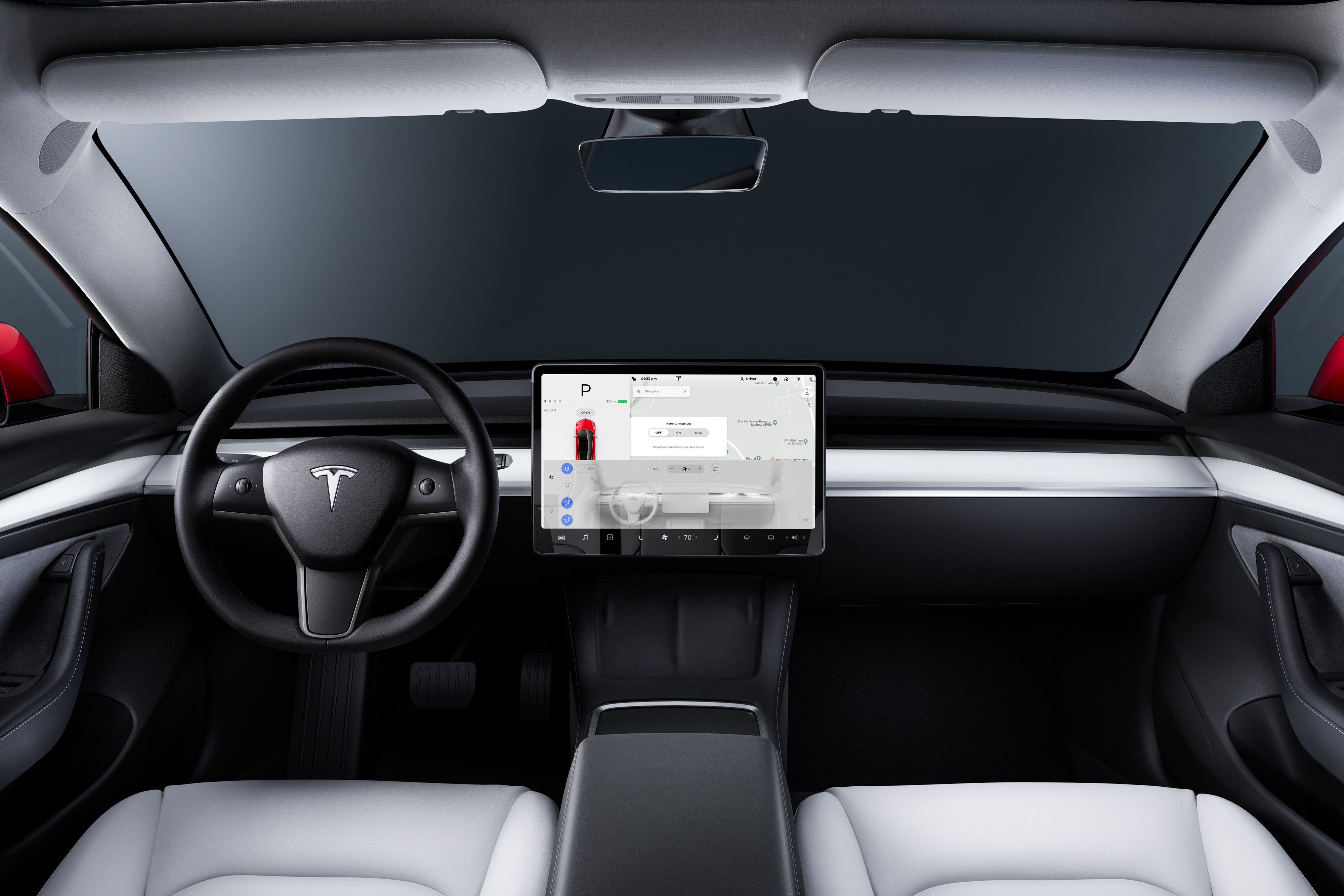 2023 Tesla Model 3 interior