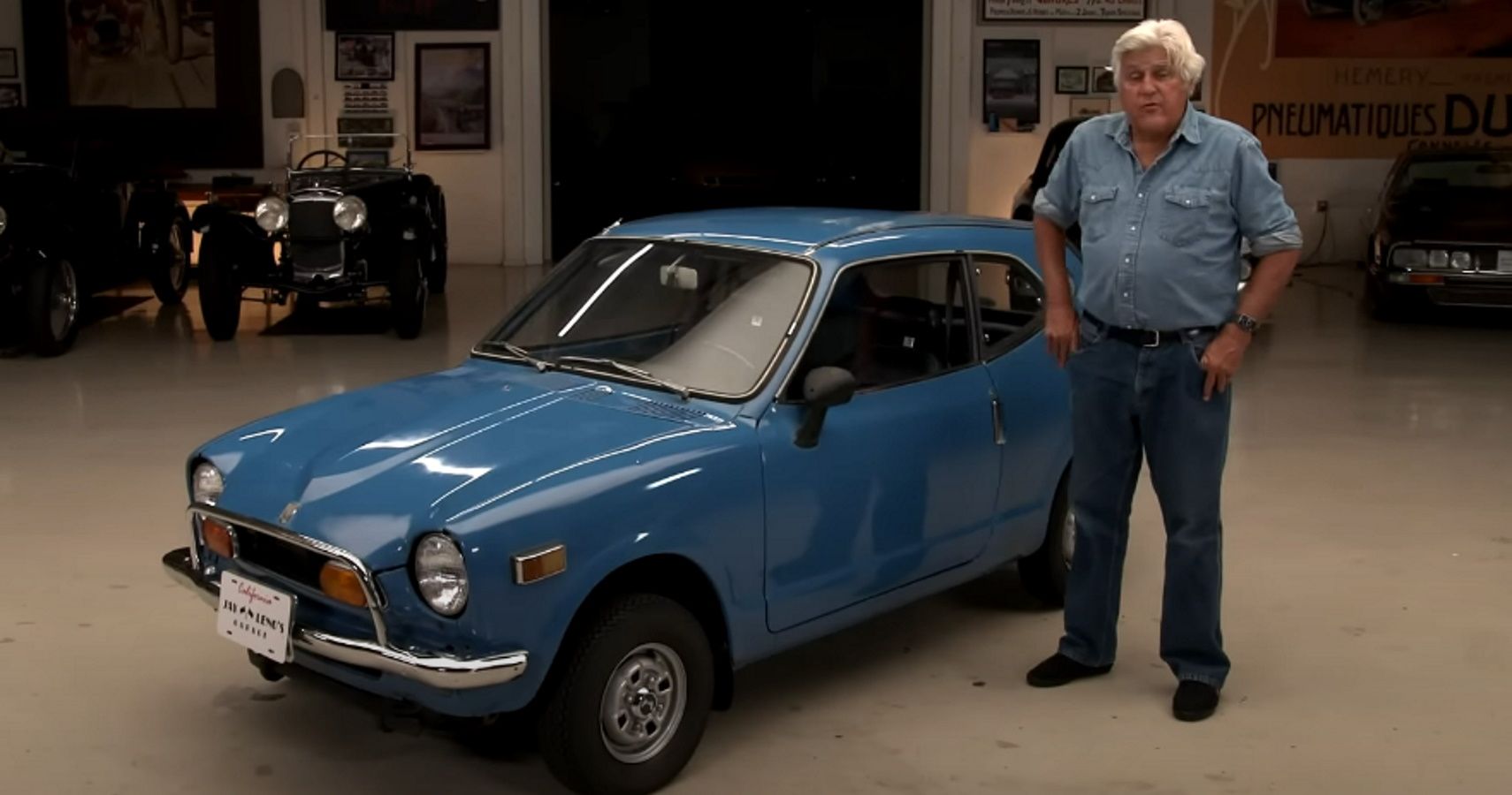 Jay Leno Proves His Automotive Mastery With This Tiny Honda Z600 Coupe