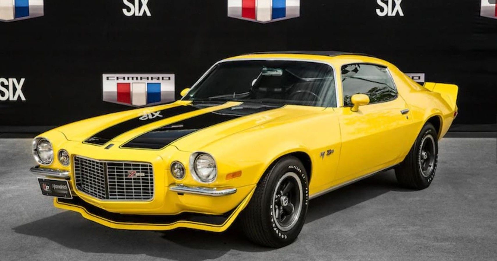 萌水出品　イエロー/ブラック バンパーガーニッシュ A Look Back At The 1970 Chevrolet Camaro Z/28 Hurst Sunshine Special