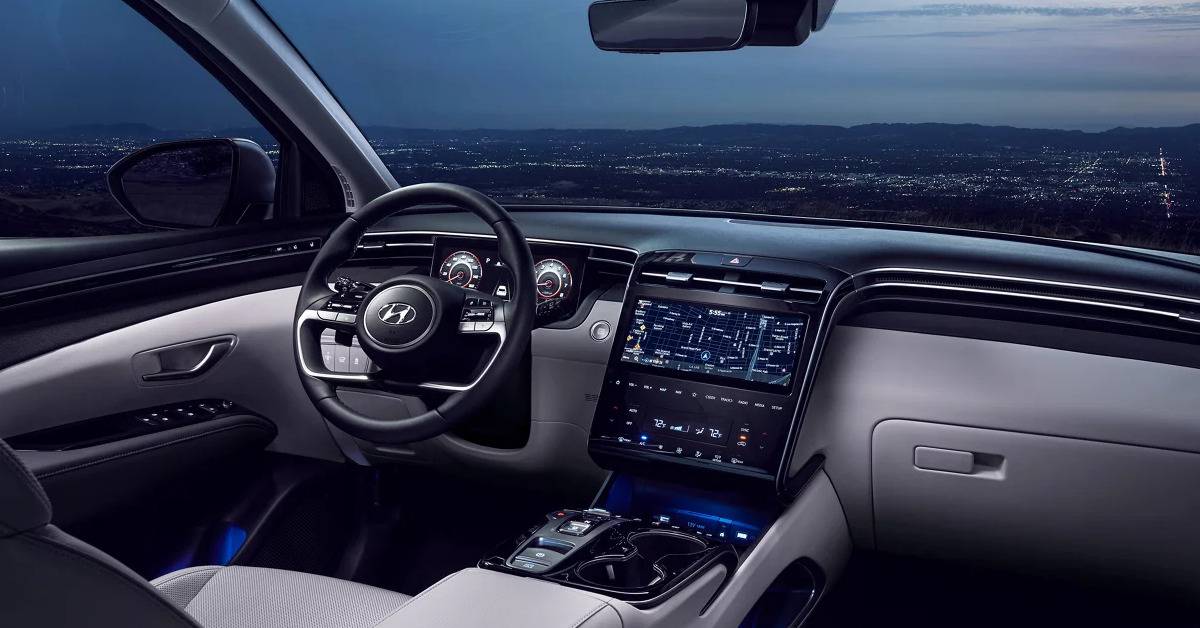 A Peek Inside The 2022 Hyundai Tucson's Interior