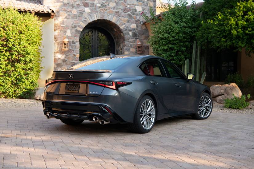 Is 500 Rear 5 Ways The Lexus IS 500 Beats The Germans