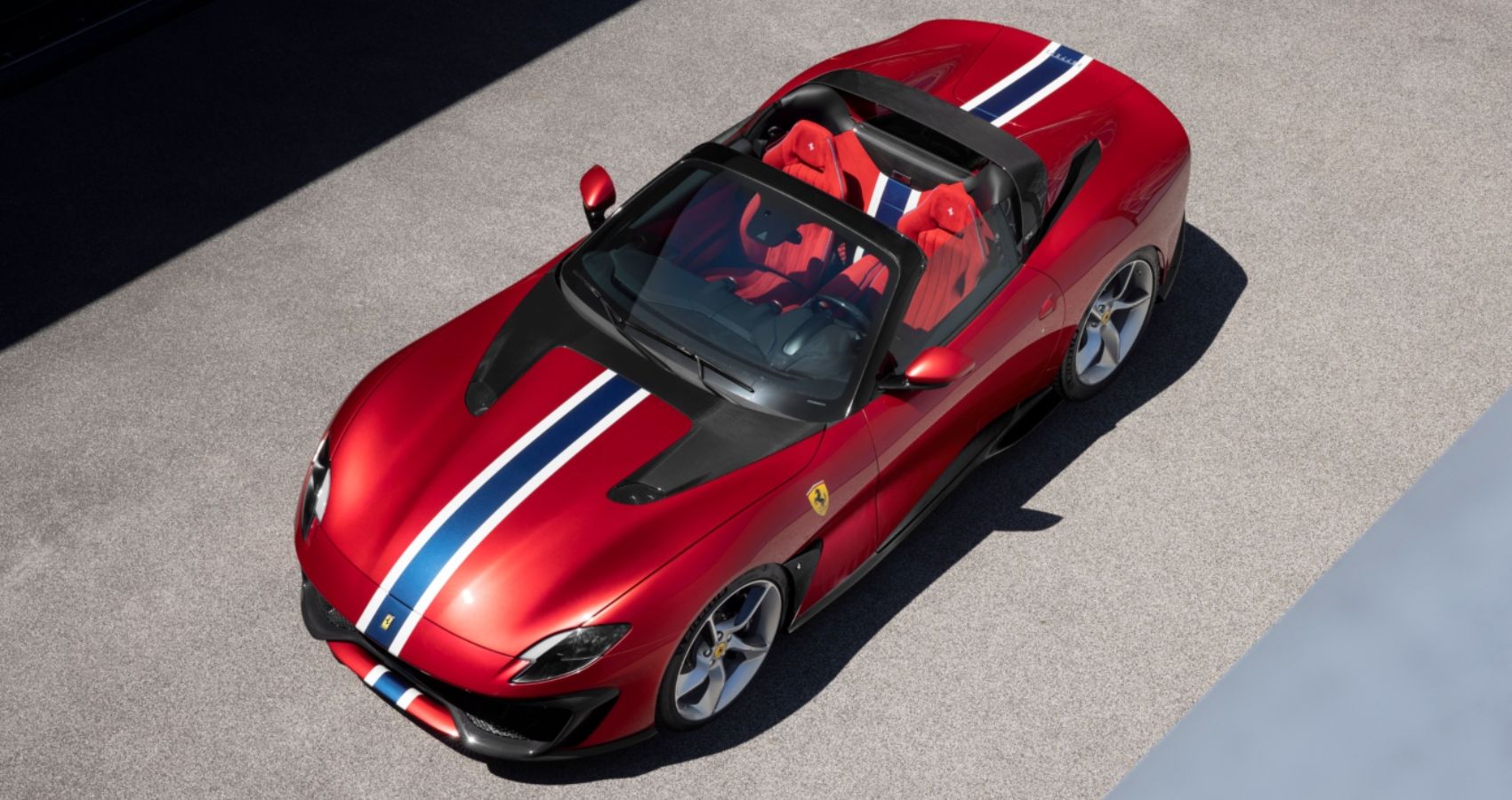 A Closer Look At The Ferrari SP51 V12 One-Off Topless Exotic Supercar