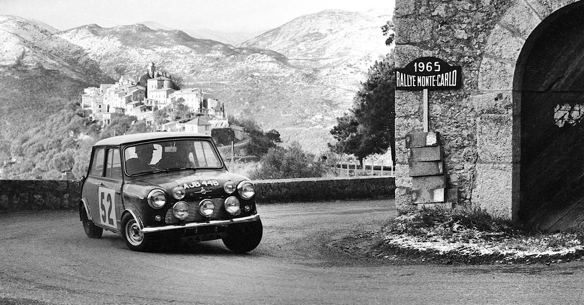 How The Humble Mini Cooper Won The Monte Carlo Rally Ahead Of