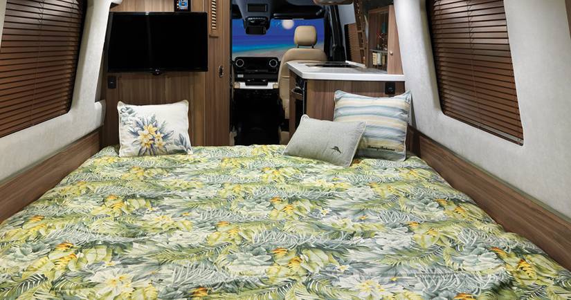 A Detailed Look Inside Airstream's Tommy Bahama Interstate Camper Van