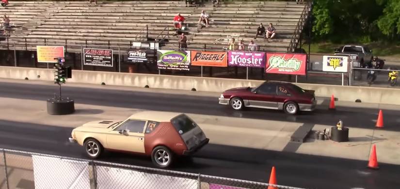 Gremlin Car Racing Watch This AMC Gremlin LS Turbo Blow Away The Competition At The Drag Strip
