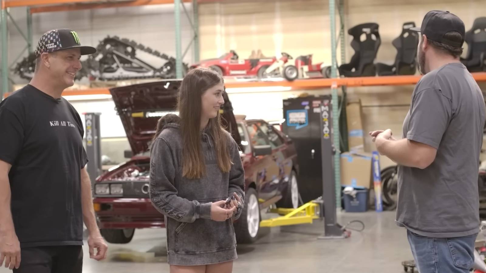 Lia Block Gives Her Daily Epic New Drive Audi Ur-Quattro A Shakedown