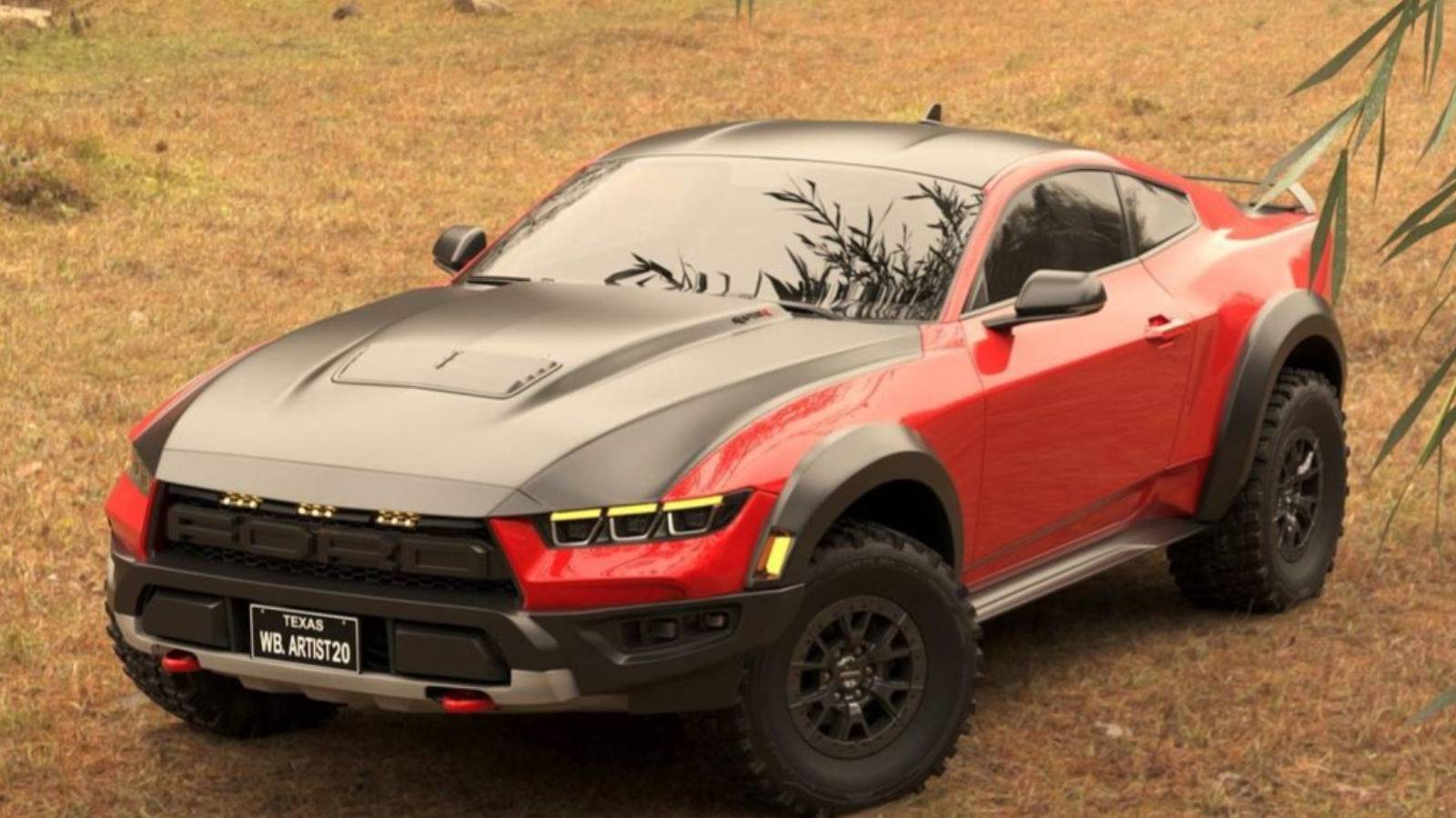 Mustang Rapttor Ford F-150 Move Over: This Mustang Raptor R Render Looks Ready To Take ...