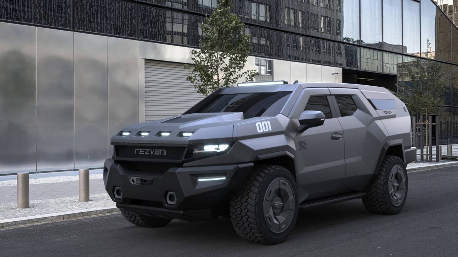 The Rezvani Vengeance Is The Batmobile’s Armored Off-Road Cousin