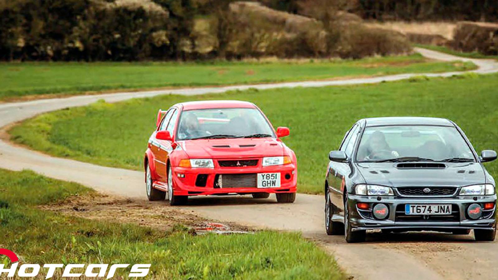 Subi Evolution Off-Road Legends: An Epic Rivalry Made the Subaru STI and Mitsubishi ...