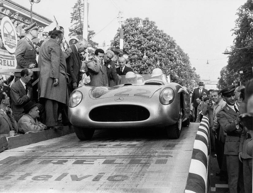 Kurt Wörner's Photos of Stirling Moss at the 1955 Mille Miglia