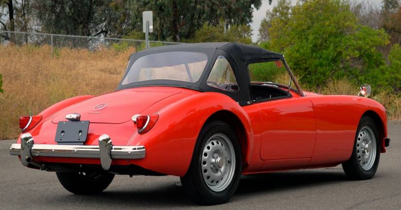 Mga Rear Window A Detailed Look Back At The MG MGA Twin Cam