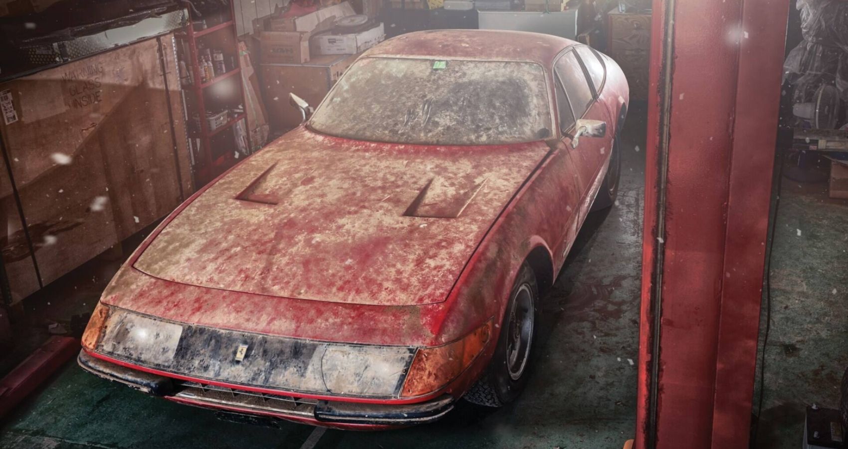 Why This Barn Find Ferrari Daytona From Japan Is Priceless