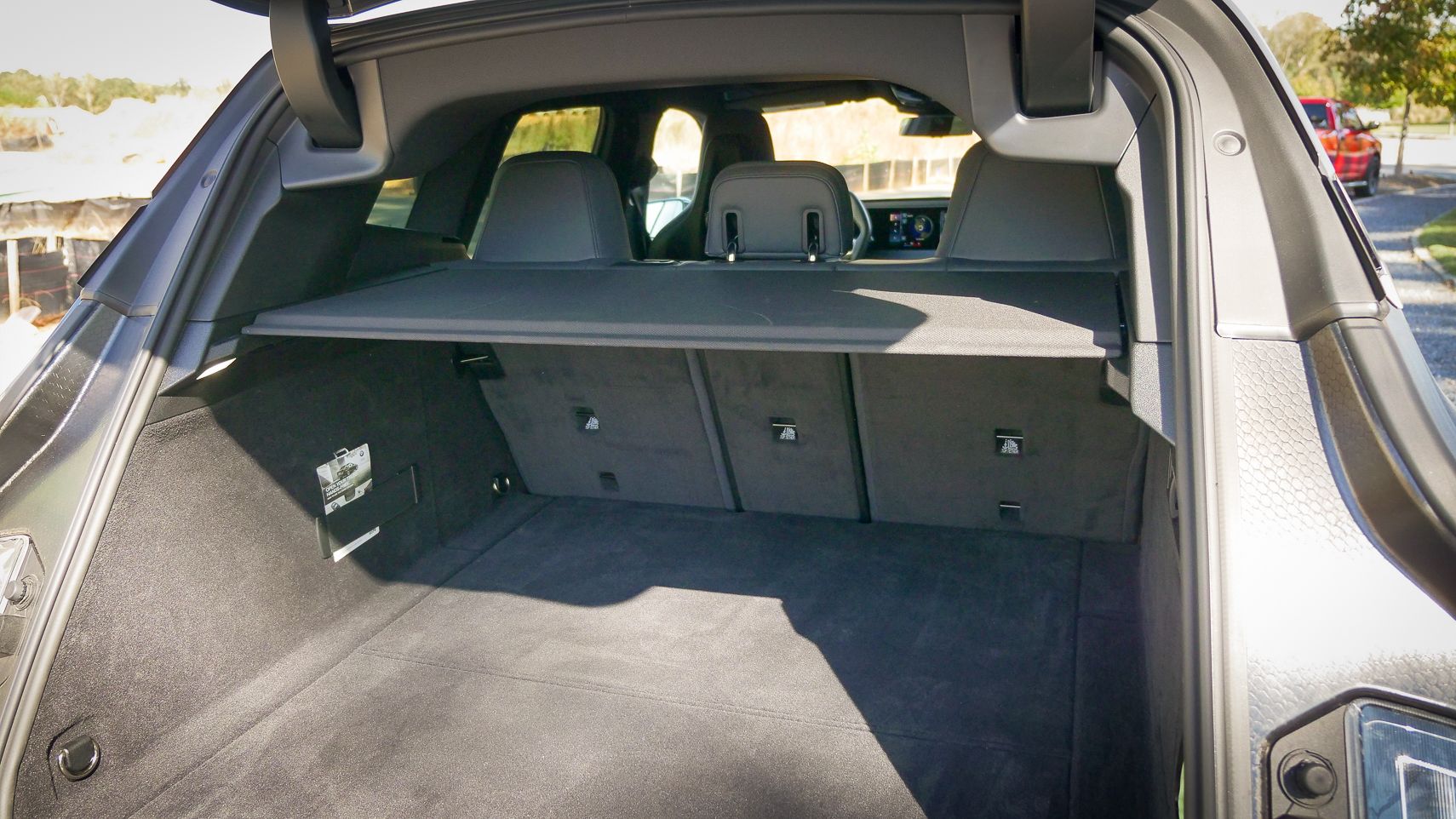 2023 BMW iX M60 cargo space in the trunk