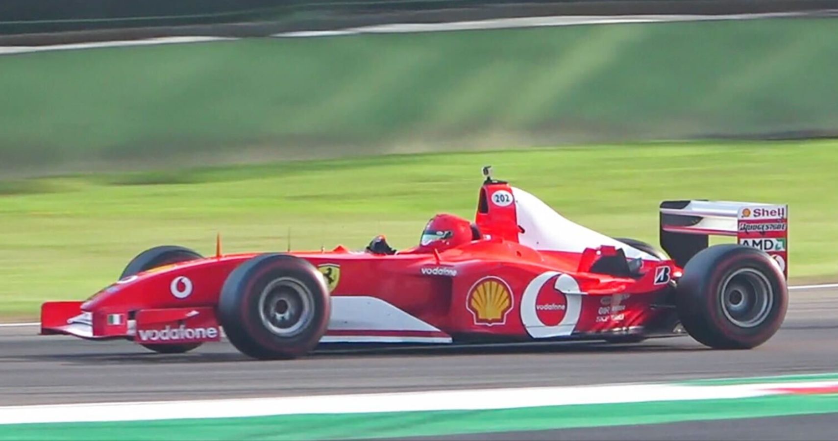 Ferrari Unleash Michael Schumacher's F1 Car At Imola For